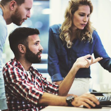 Essential™ Digital Agency team collaborating on a digital marketing growth project.